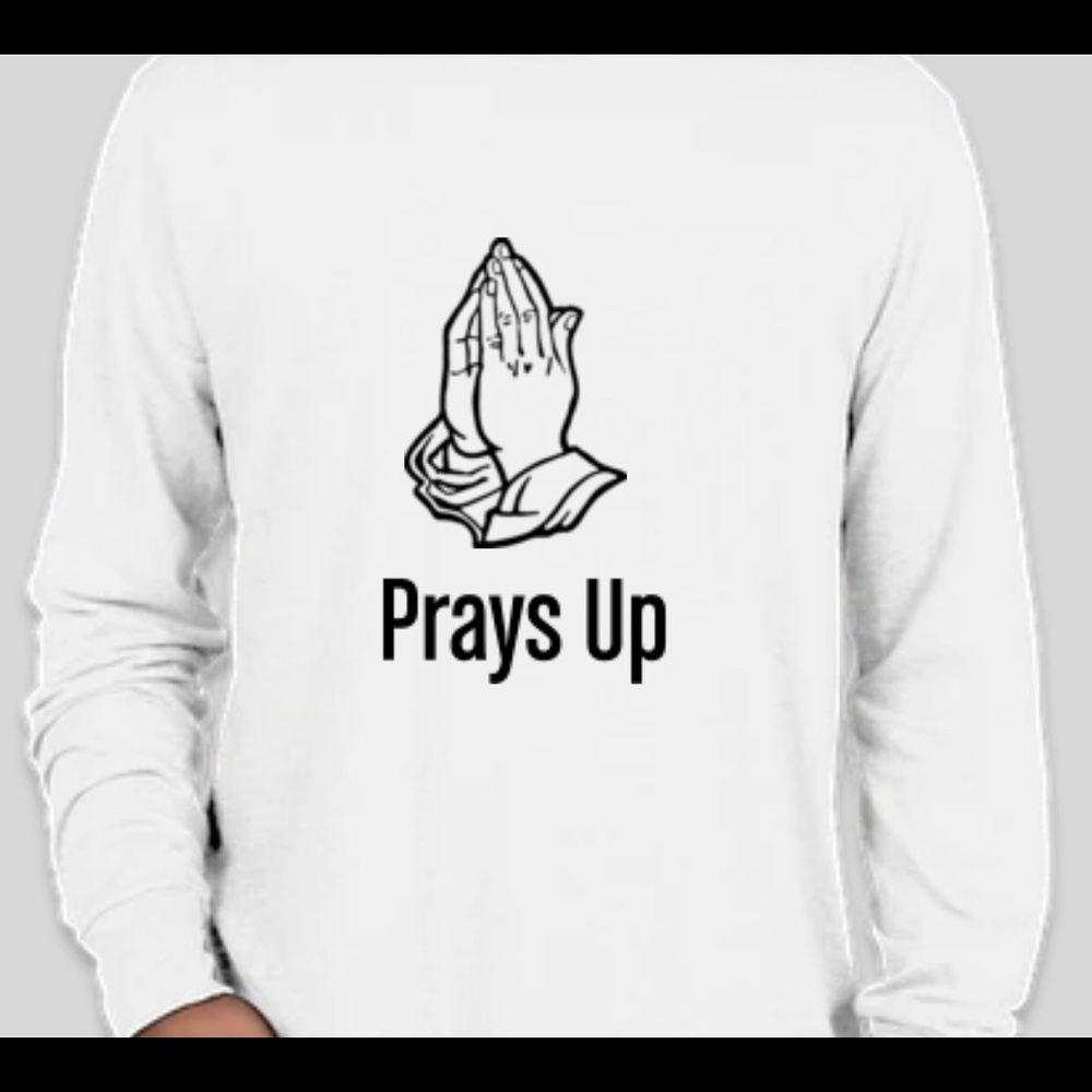 PRAYS UP crewneck - Picture 1 of 1